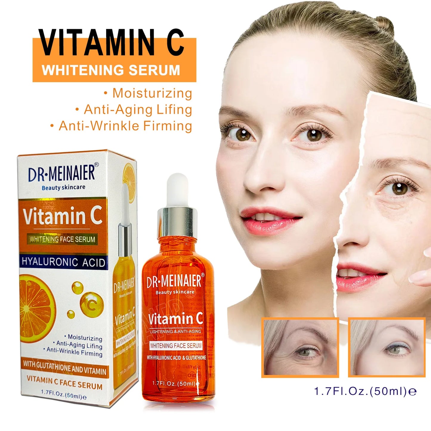 Suero vitamina C, 20% + ácido hialurónico
