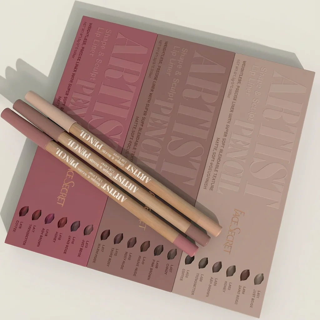 Set de delineadores labiales Mate de Larga duración
